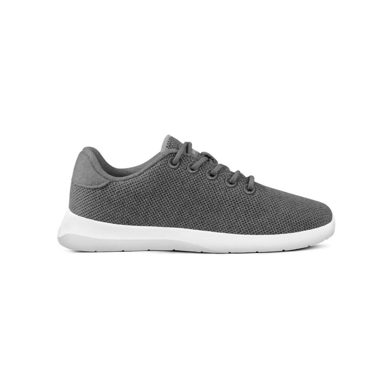 Giesswein Gray Merino Wool Knit Women Sneakers Size Eu 40 Us 9